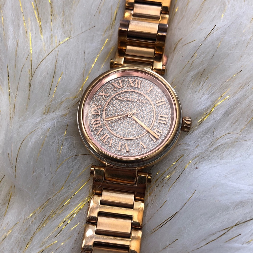 🌟PRICE DROP🌟 ~ MK Rose Gold Watch ⭐️